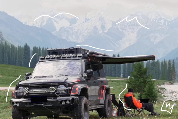 #露营爱好者 @阿良在露营