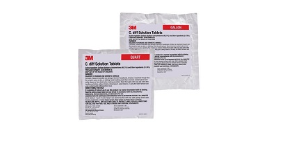 three jugs of 3M chemicals
