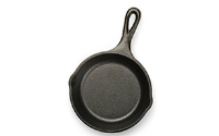A cast iron skillet.