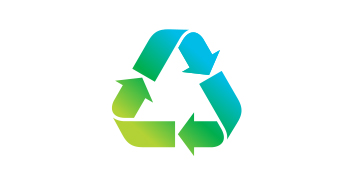 Recycled meets durable.
