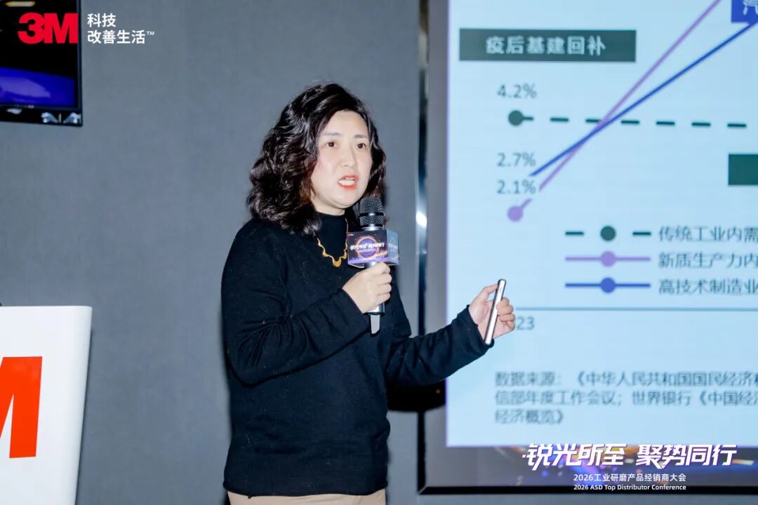 3M中国工业研磨产品部市场经理朱华舜