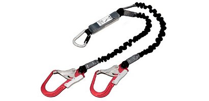 3M™ DBI-SALA® 索拿弹性伸缩安全绳, 双钩
