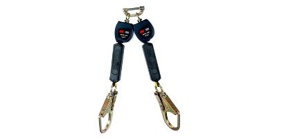 3M™ DBI-SALA® Nano-Lok™ 3101280双腿快速连接自锁速差器，织带，6英尺（1.8米）
