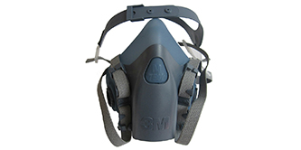 3M 7502硅胶半面型防护面罩
