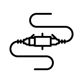Electrical wiring and cables icon
