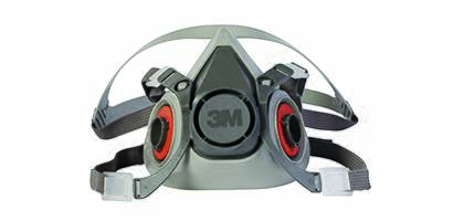 3M™双过滤元件半面罩呼吸器6000系列
