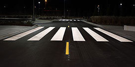 逆反射的道路标线
