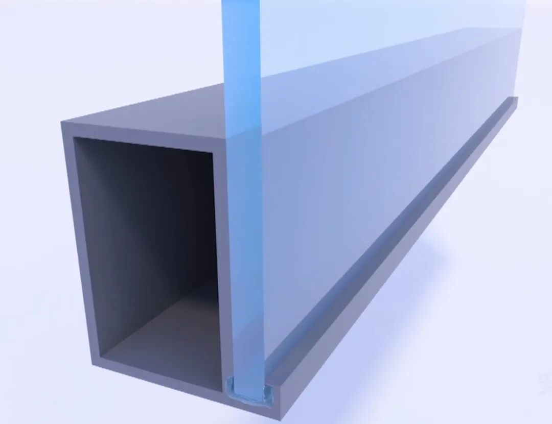 玻璃胶组装工艺铝型材结构的重新设计