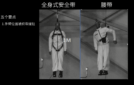 高空坠落冲击力对比