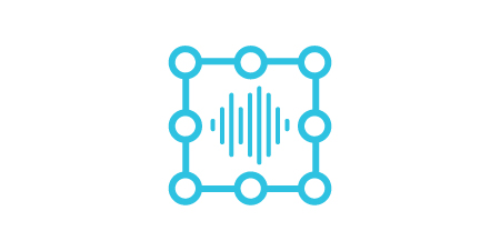 保护关键信息显示并帮助提高系统寿命的图标，图中有一个带有声波的盒子。
