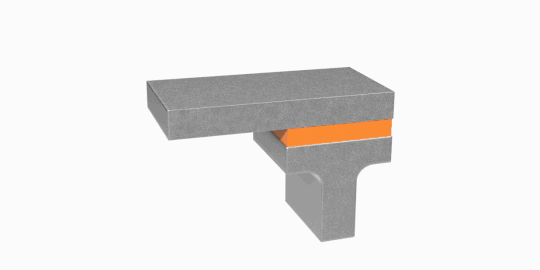 Peel and Cleavage stress in adhesive joint
