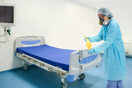 Healthcare Chemical and Disinfection Reusable Respirator application image
