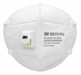 3M™ 防颗粒物口罩 9501V+Pro