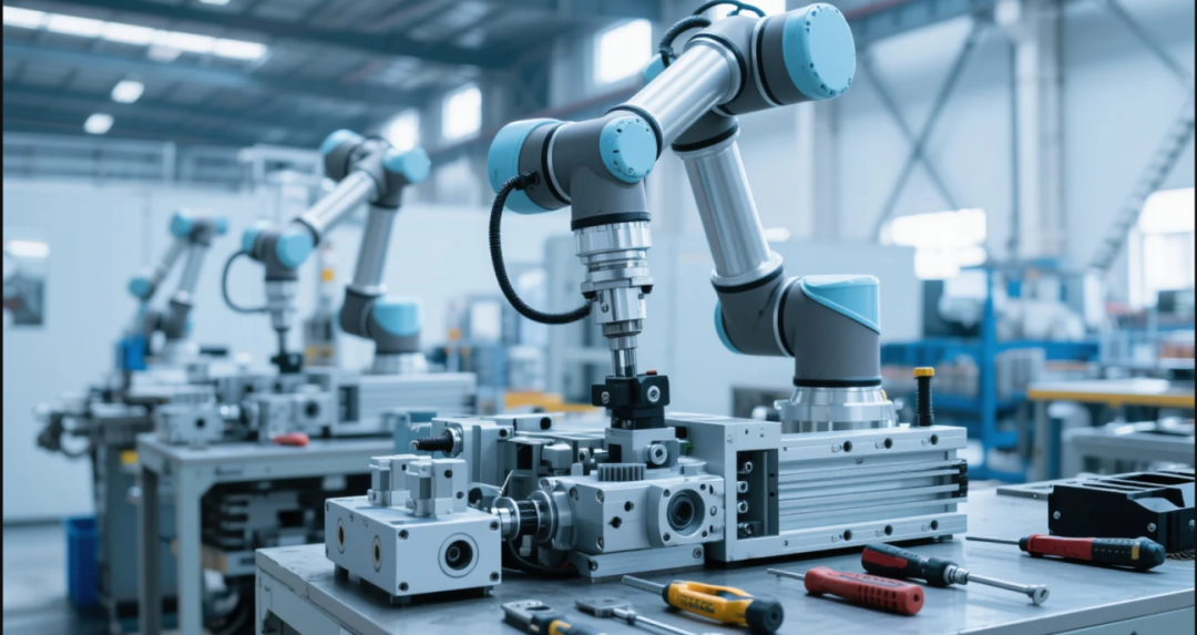 工业机器人组件的安装