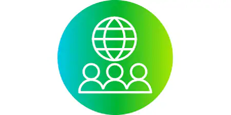 市政行业与能源培训图标
