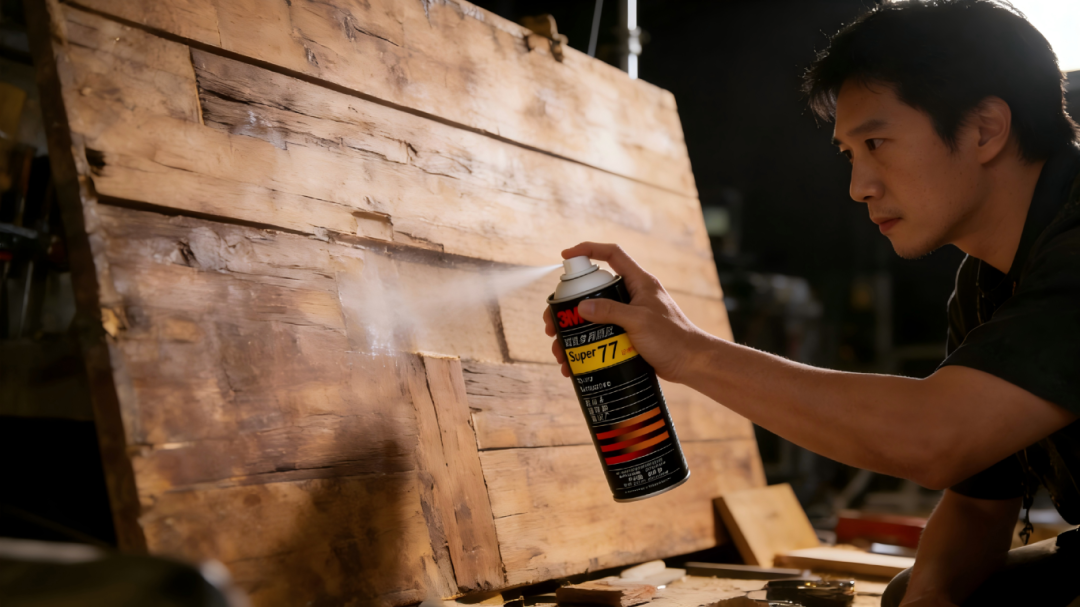 木质背景板的快速拼接