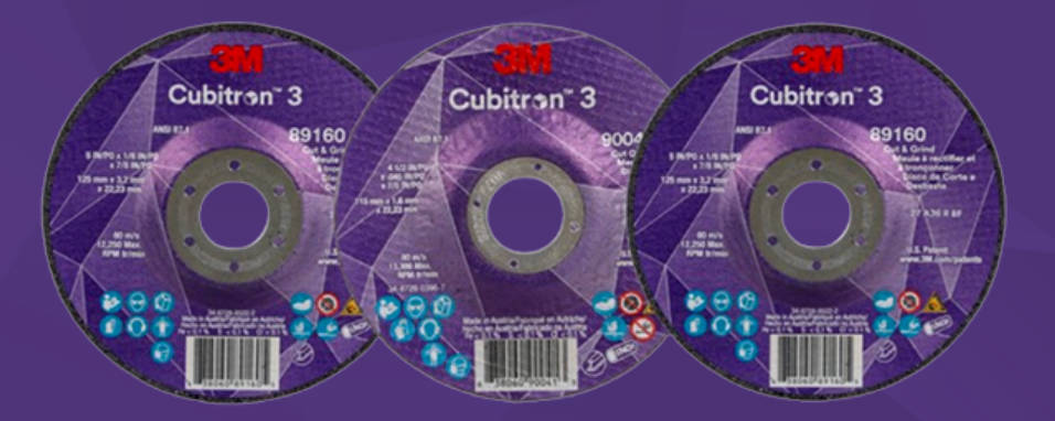 3M™ Cubitron™ 3磨切两用打磨片