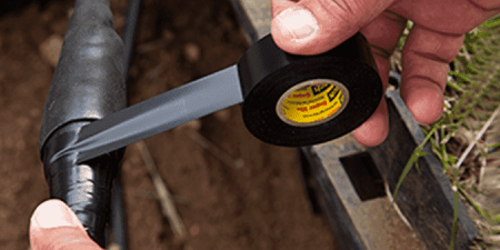 A 3M cable termination is used for electrical construction and maintenance.
