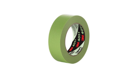 Roll of 3M™ High performance Green Masking Tape 401+
