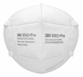 3M™ 防颗粒物口罩 9502+Pro
