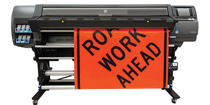Digital sign printer
