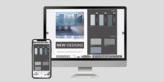 Image showing the new FASARA interactive catalogue on a computer and smartphone
