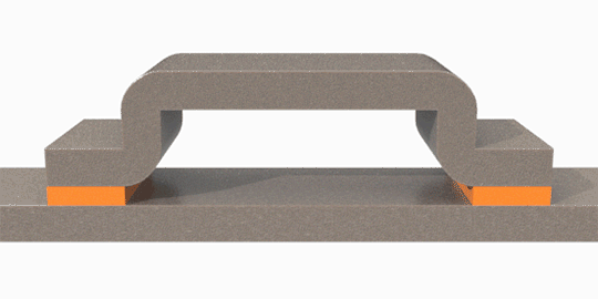 Gif of a stiffner to panel
