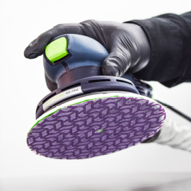 3M Cubitron II Net Abrasive and Festool Sander for Collision Repair