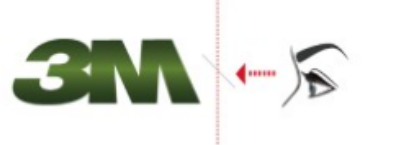 转动标签,防伪印刷表面有光柱滚动的动态效果并变为绿色