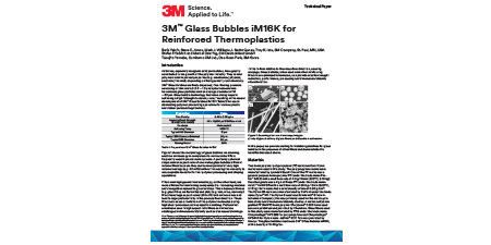 技术文件：3M™ 空心玻璃微珠iM16K PDF
