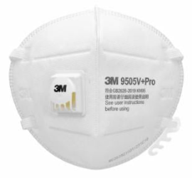 3M™ 防颗粒物口罩 9505V+Pro