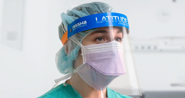 LATITUDE PLUS防护面罩搭配3M防雾面罩薄膜