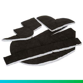 3M多效声学材料FAB系列按尺寸切割的产品照片。