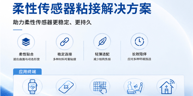 柔性传感器贴不牢？