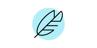 ﻿3M 氮化硼冷却填料（六方氮化硼）助力实现﻿轻量化（羽毛图标）
