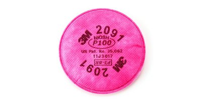 3M™ 2091CN P100颗粒物滤棉 
