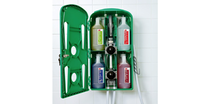 3M Chemical Management Systems chemical dispenser.
