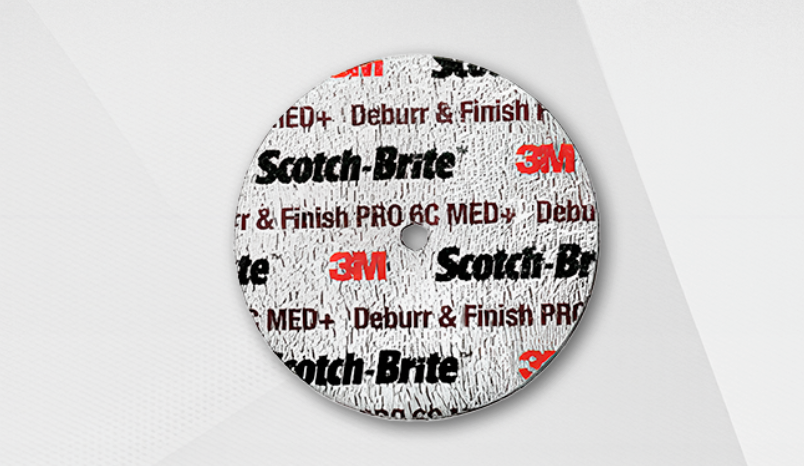 Scotch-Brite™ Deburr&Finish PRO 叠合轮
