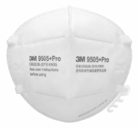 3M™ 防颗粒物口罩 9505+Pro