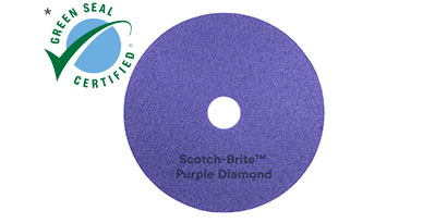 Photo of Scotch-Brite Purple Diamond Floor Pad Plus Purple Diamond Floor Pad Plus
