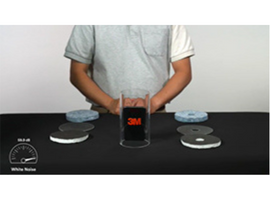 3M™ Engineered Damping Material on a panel