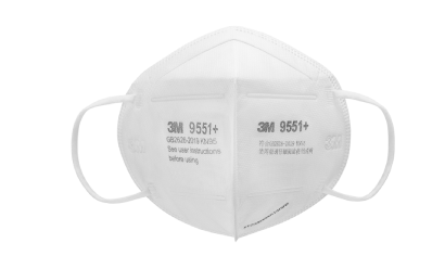 3M™ 颗粒物防护口罩 9551+

