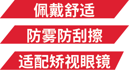 防雾防刮擦