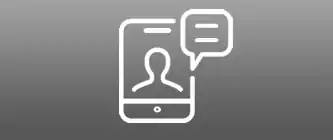 grey contact icon
