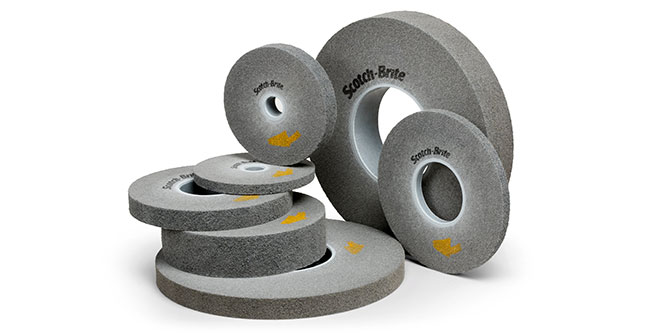 Scotch-Brite™ EXL Pro去毛刺轮
