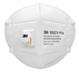 3M™ 防颗粒物口罩 9502V+Pro