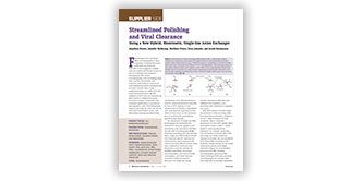 BioProcess International whitepaper on 3M Polisher ST
