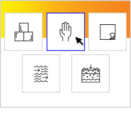 Icon image of the find my adhesive online selector tool