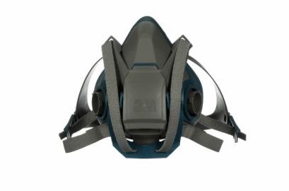 3M&trade; 快扣硅胶半面型防护面罩 6502QL 中号