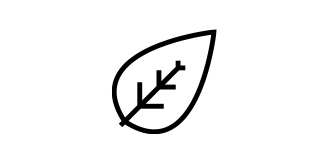 ﻿黑色树叶图标。
